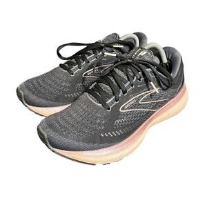 Brooks Women's Glycerin 19 Running‎ Shoes Sneakers Size 12 Black Pink Ombre